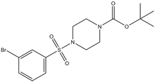 4-Boc-1-[(3-bromobenzene)sulfonyl]piperazine 