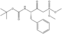 Dimethyl((3S)-4-phenyl-3-(Boc-amino)-2-oxobutyl)phosphonate 