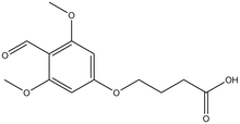 4-(4-Formyl-3,5-dimethoxyphenoxy)butyric acid
