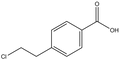 p-(b-Chloroethyl)benzoic acid
