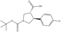 Boc-(_)-trans-4-(4-fluorophenyl)pyrrolidine-3-carboxylic acid 