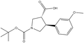 Boc-()-trans-4-(3-methoxyphenyl)pyrrolidine-3-carboxylic acid 