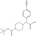 2-(4-Boc-piperazinyl)-2-(4-cyanophenyl)acetic acid 