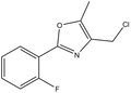 4-Chloromethyl-2-(2-fluorophenyl)-5-methyl-oxazole 