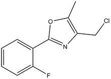4-Chloromethyl-2-(2-fluorophenyl)-5-methyl-oxazole 