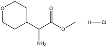 Amino-(tetrahydropyran-4-yl)acetic acid methyl ester hydrochloride 