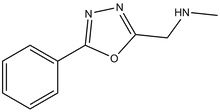Methyl-(5-phenyl-[1,3,4]oxadiazol-2-ylmethyl)amine 