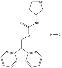 3-(N-Fmoc-amino)pyrrolidine hydrochloride 