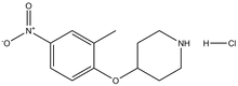 4-(2'-Methyl-4'-nitrophenoxy) piperidine hydrochloride 