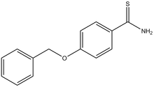 4-Benzyloxy-thiobenzamide 