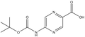 5-Boc-Amino-pyrazine-2-carboxylic acid 