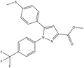 Methyl 5-(4-methylsulfanylphenyl)-1-(4-trifluoromethyl-phenyl)-1H-pyrazole-3-carboxylate