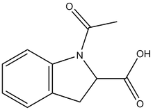 1-Acetyl-2,3-dihydro-1H-indole-2-carboxylic acid 