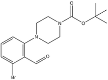2-Bromo-6-(4-BOC-piperazino)benzaldehyde 