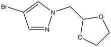 4-Bromo-1-(1,3-dioxolan-2-ylmethyl)pyrazole 