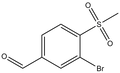 3-Bromo-4-(methylsulfonyl)benzaldehyde 