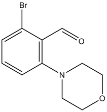 2-Bromo-6-(morpholino)benzaldehyde