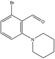 2-Bromo-6-(piperidin-1-yl)benzaldehyde 