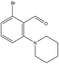 2-Bromo-6-(piperidin-1-yl)benzaldehyde 
