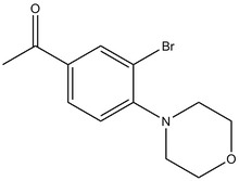 4-Acetyl-2-Bromo-1-morpholinobenzene