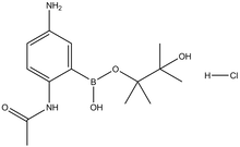 2-Acetamido-5-aminophenylboronic acid pinacol ester HCl 