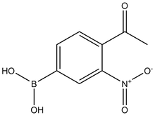 4-Acetyl-3-nitrophenylboronic acid 