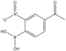 4-Acetyl-2-nitrophenylboronic acid 