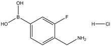 4-(Aminomethyl)-3-fluorophenylboronic acid HCl 