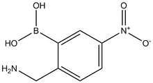 2-(Aminomethyl)-5-nitrophenylboronic acid 