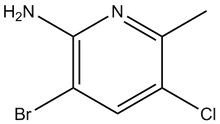 6-Amino-5-bromo-3-chloropicoline 
