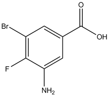 3-Amino-5-bromo-4-fluorobenzoic acid 
