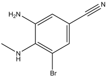 3-Amino-5-bromo-4-(methylamino)benzonitrile 