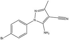 5-Amino-1-(4-bromophenyl)-4-cyano-3-methyl-1H-pyrazole 