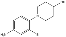 1-(4-Amino-2-bromophenyl)piperidin-4-ol 