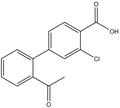 4-(2-Acetylphenyl)-2-chlorobenzoic acid 