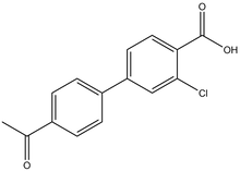 4-(4-Acetylphenyl)-2-chlorobenzoic acid