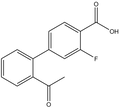 4-(2-Acetylphenyl)-2-fluorobenzoic acid