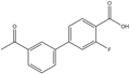 4-(3-Acetylphenyl)-2-fluorobenzoic acid 