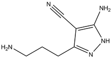 5-Amino-3-(3-aminopropyl)-1h-pyrazole-4-carbonitrile 
