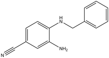 3-Amino-4-(benzylamino)benzonitrile 