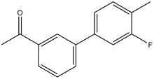 3'-Acetyl-3-fluoro-4-methylbiphenyl 