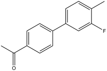 4-Acetyl-3'-fluoro-4'-methylbiphenyl 