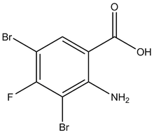 2-Amino-3,5-dibromo-4-fluorobenzoic acid 