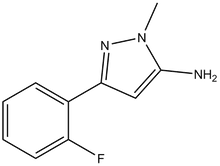 5-Amino-3-(2-fluorophenyl)-1-methylpyrazole 