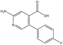 2-Amino-5-(4-fluorophenyl)isonicotinic acid 