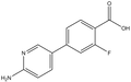 4-(6-Aminopyridin-3-yl)-2-fluorobenzoic acid 