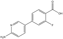 4-(6-Aminopyridin-3-yl)-2-fluorobenzoic acid 
