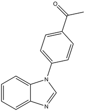 1-[4-(1H-Benzimidazol-1-yl)phenyl]ethanone 