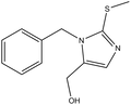 1-Benzyl-5-hydroxymethyl-2-methylthio-1H-imidazole 