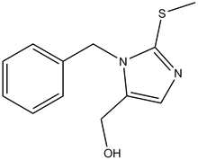 1-Benzyl-5-hydroxymethyl-2-methylthio-1H-imidazole 
